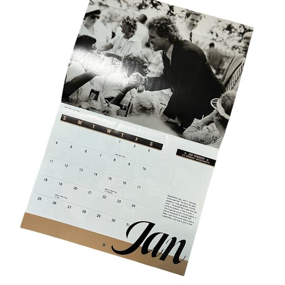 Democratic National Committee 1987 Winner Calendar Featuring JFK , Kennedy - Picture 5 of 5